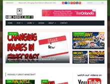 Tablet Screenshot of macminecraft.com